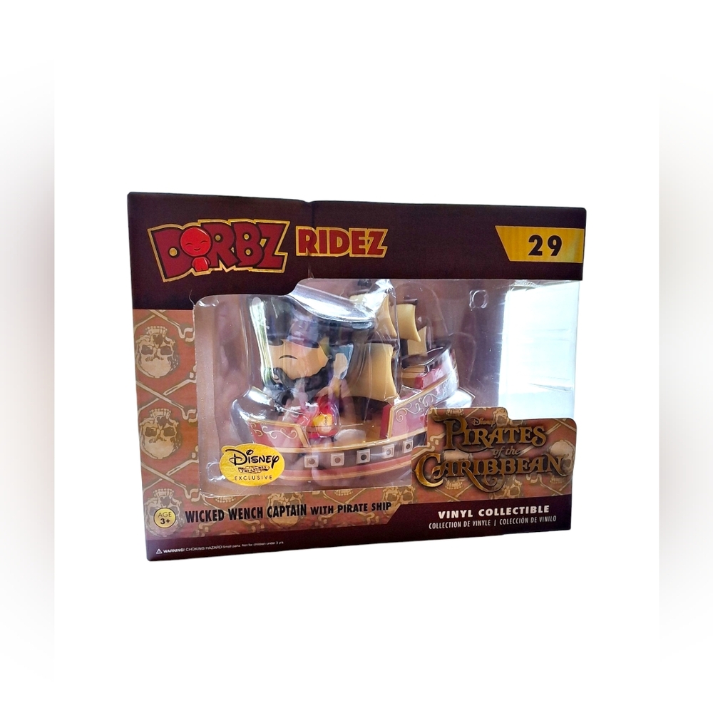 *NEW!* Dorbz Disney Pirates of the Caribbean Wicked Wench Captain w/Ship Funko